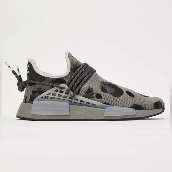 adidas gazelle silver green womens Adidas Mens HU NMD Animal Print Shoes – Extra Butter main image 1
